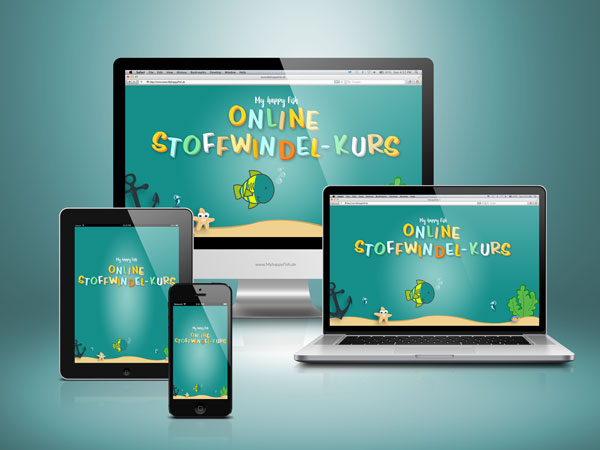 Online Stoffwindel-Kurs MockUp